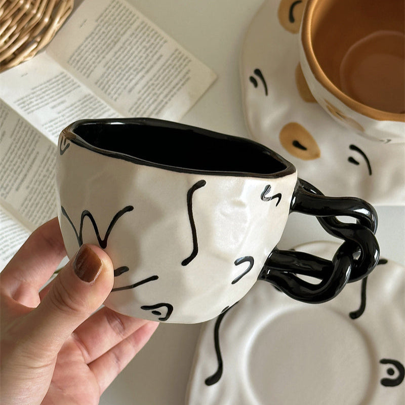 Abstract Tea Cup