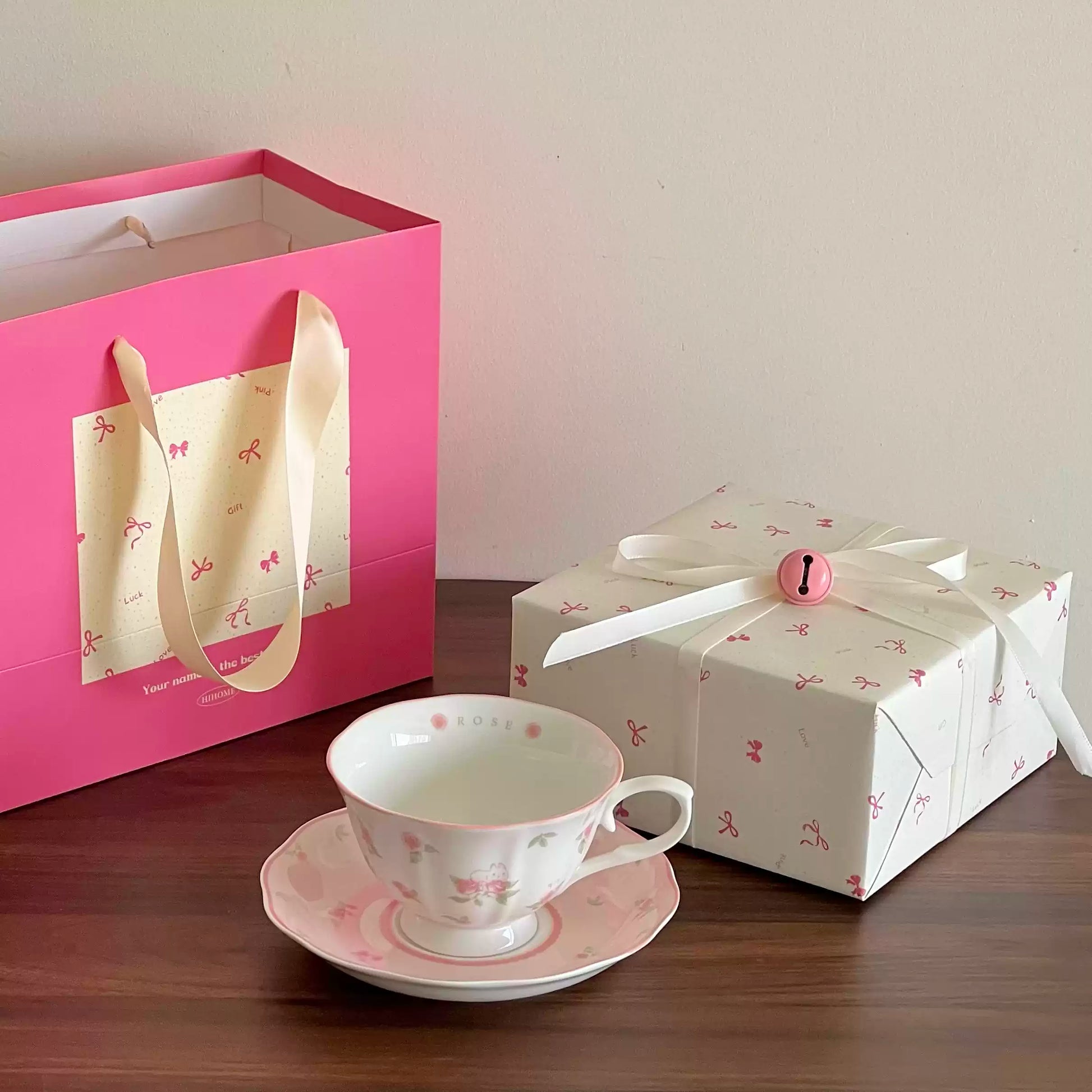 Flower Bunny Tea Cup