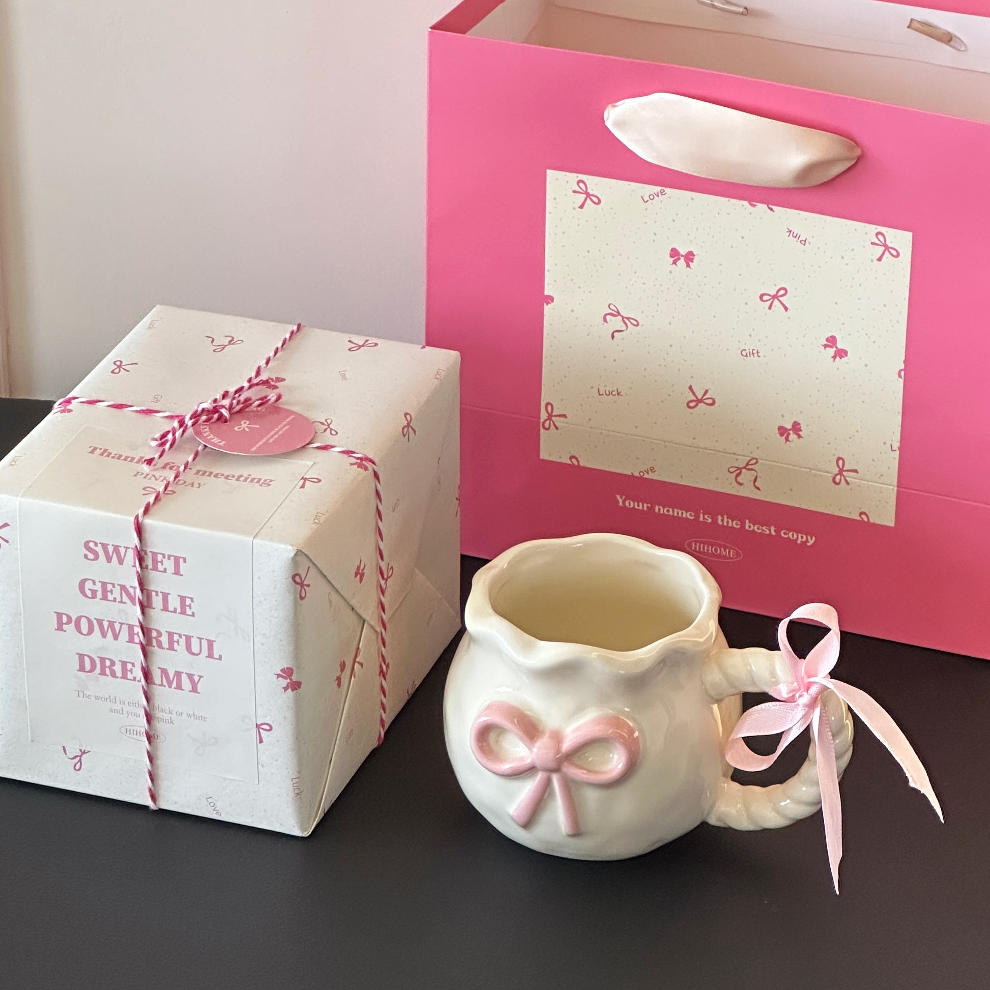 Pink Ribbon Mug