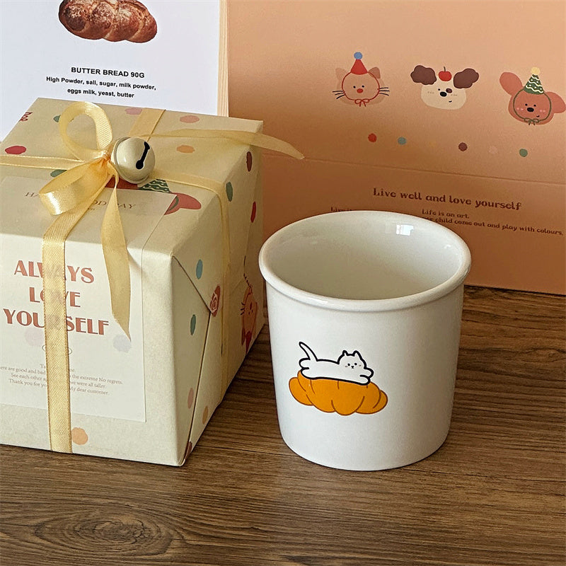 Cat Croissant Mug