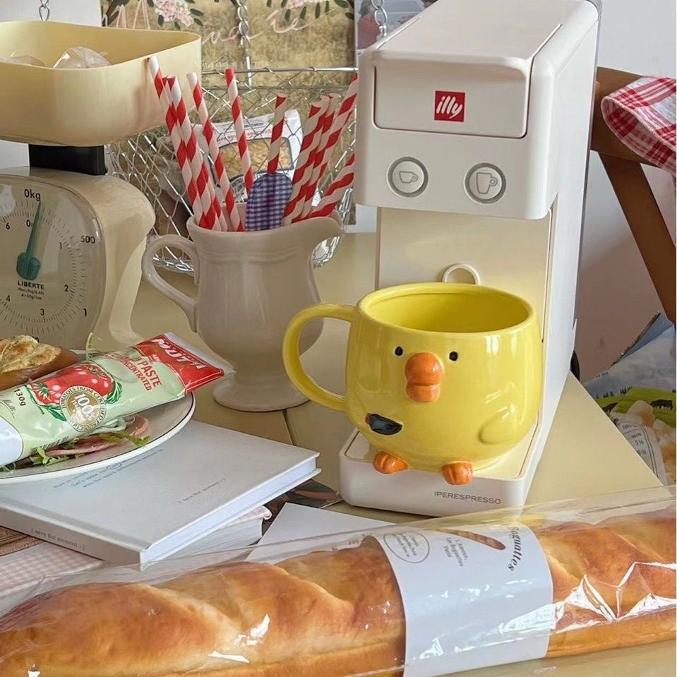 Chick with Knife Mug