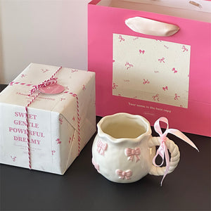 Pink Bow Mug