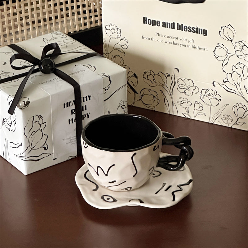 Abstract Tea Cup