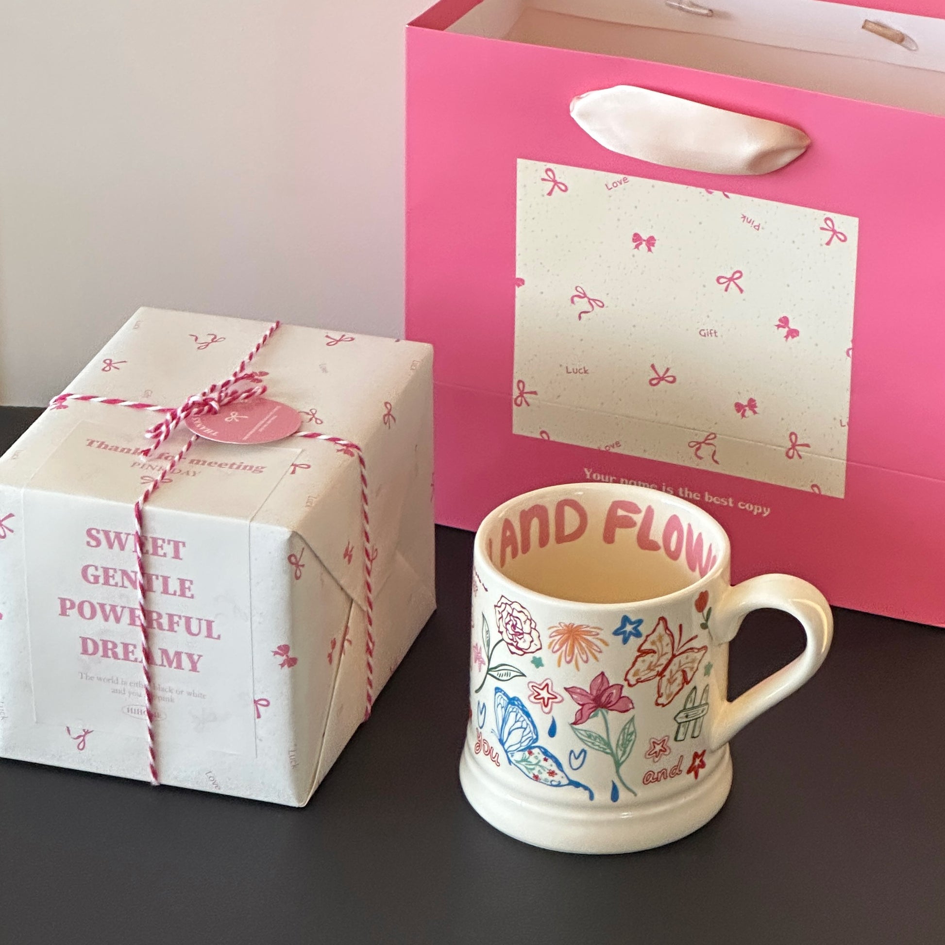 Colourful Flower Mug