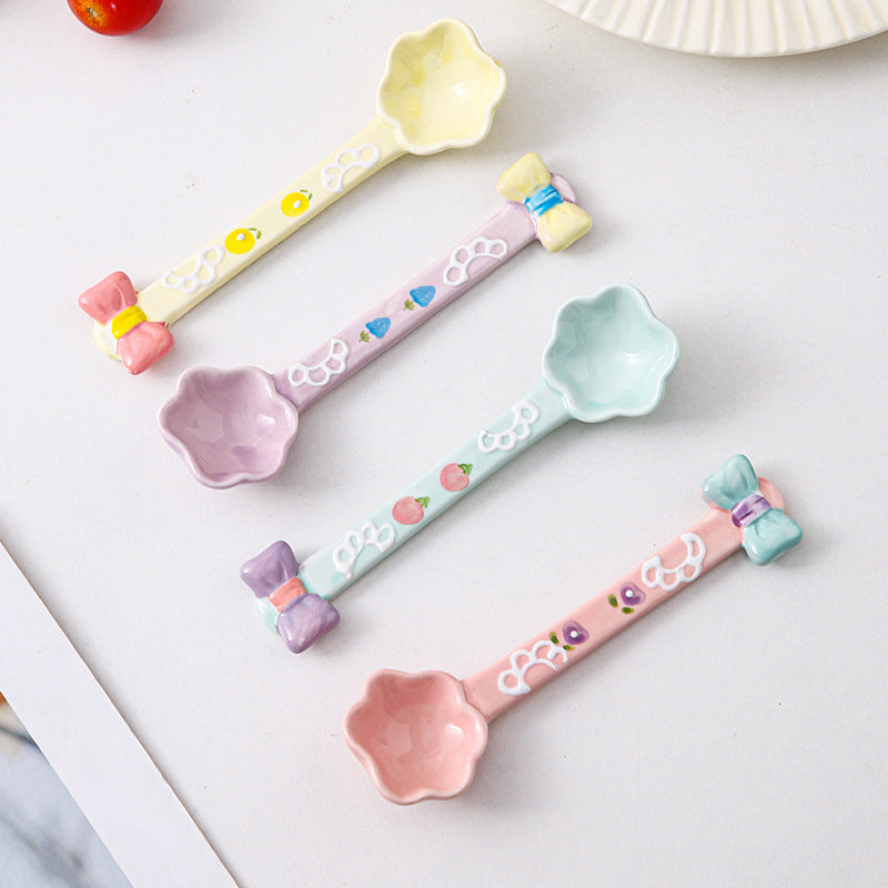 Pastel Bow Knot Spoon