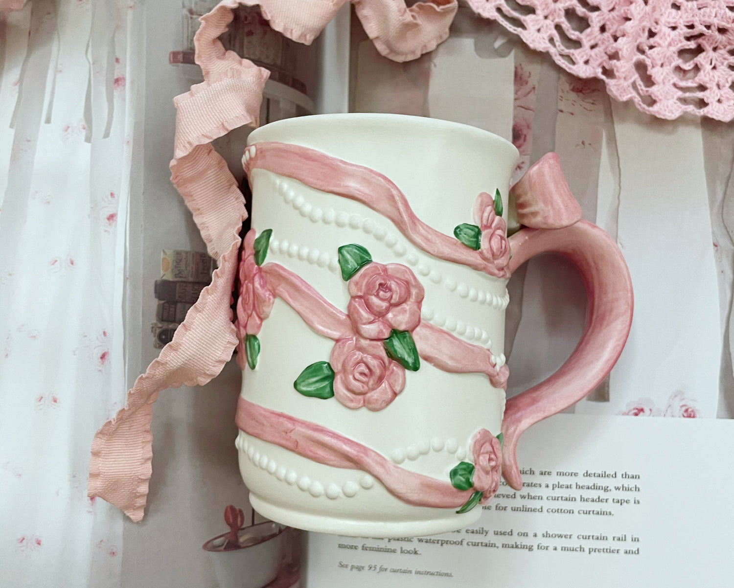 Vintage Rose Mug