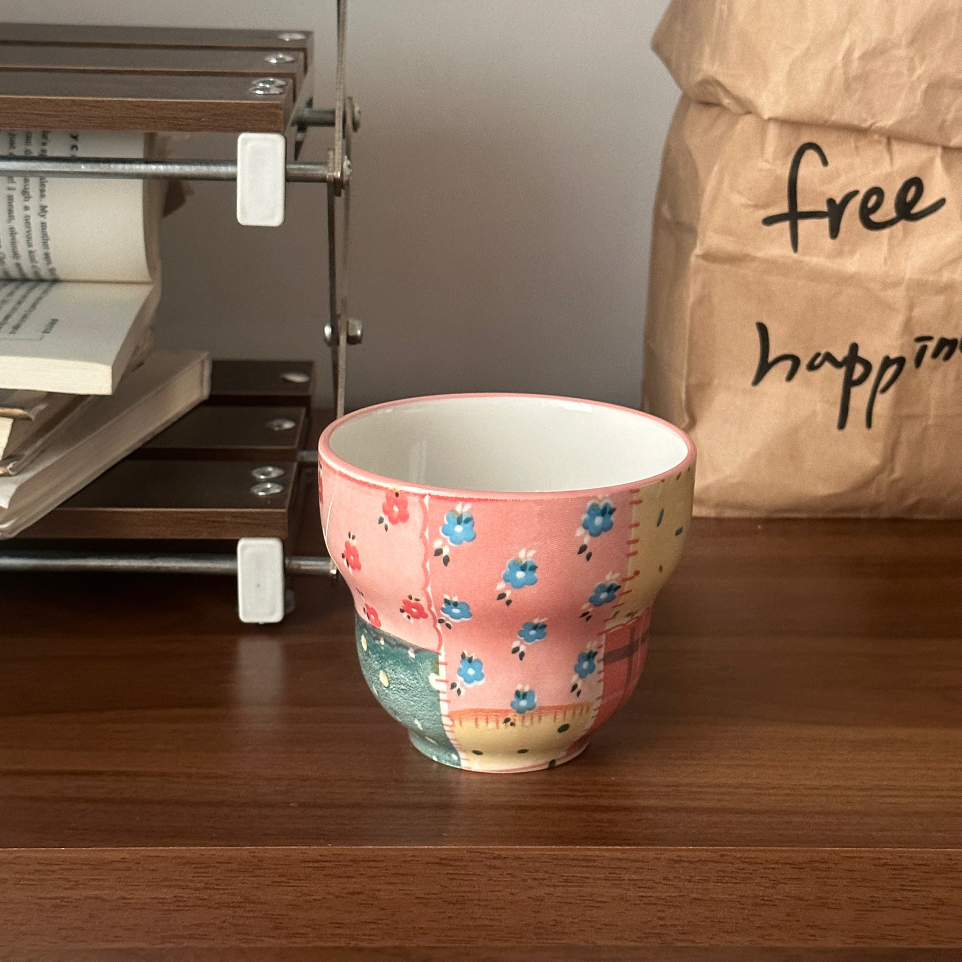 Floral Gourd Mug