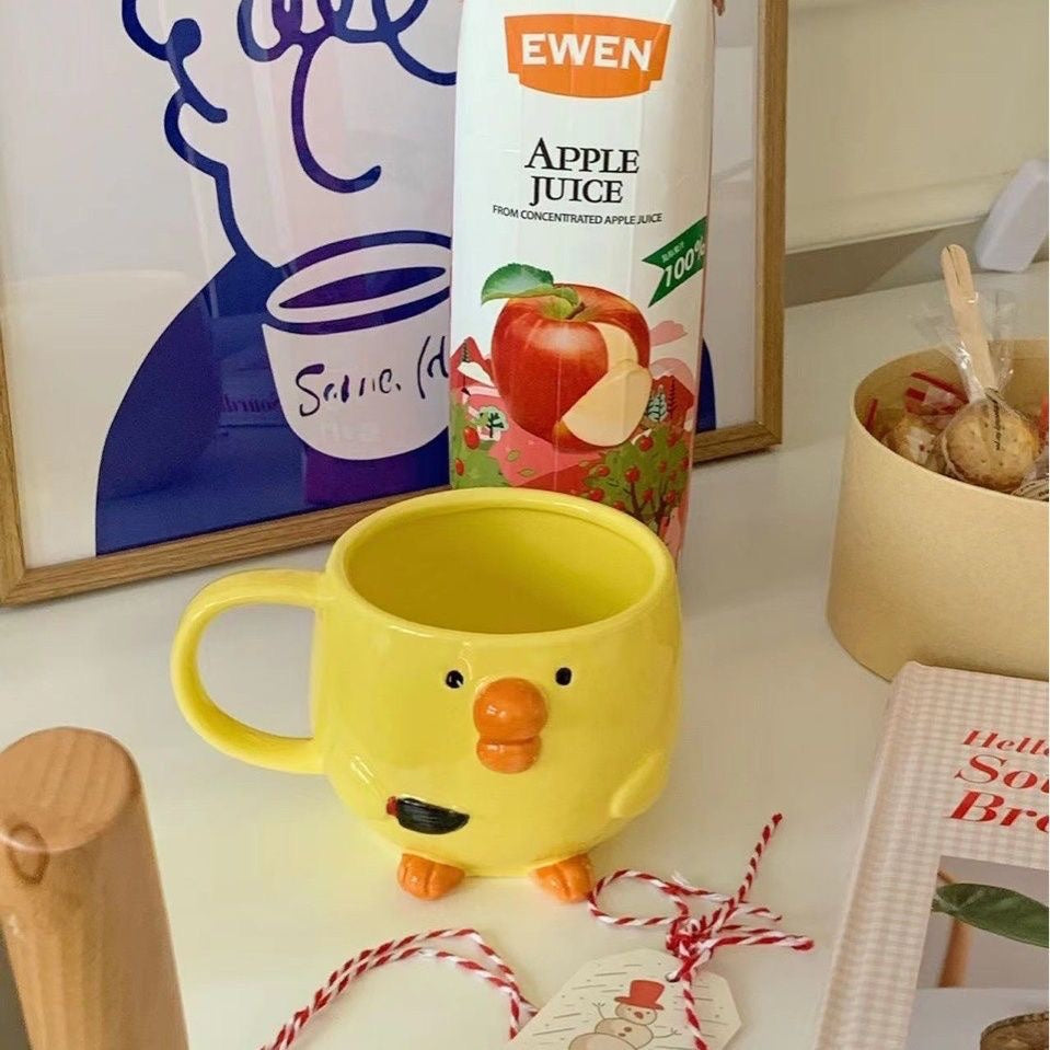 Chick with Knife Mug