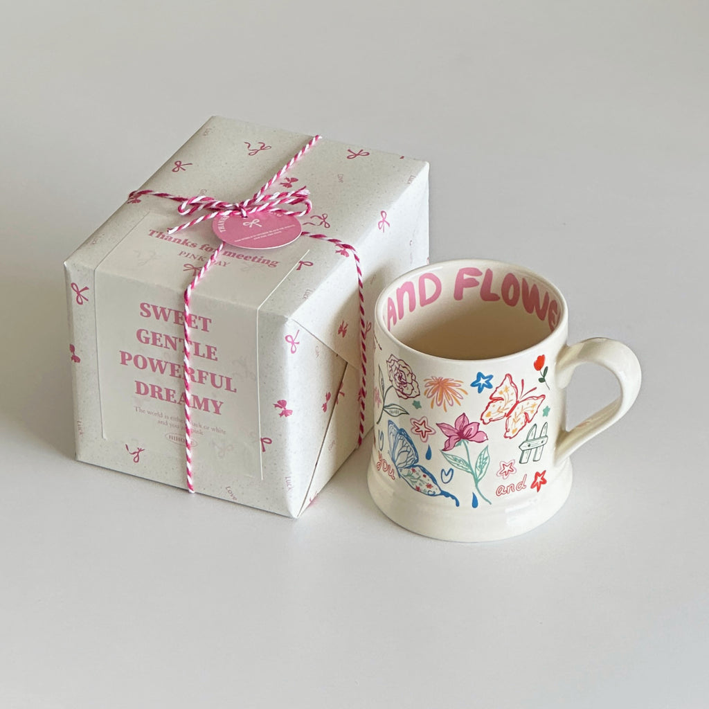 Colourful Flower Mug