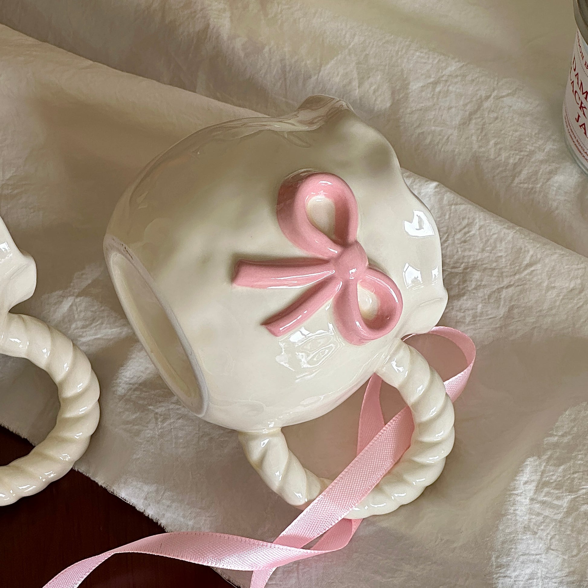 Pink Ribbon Mug