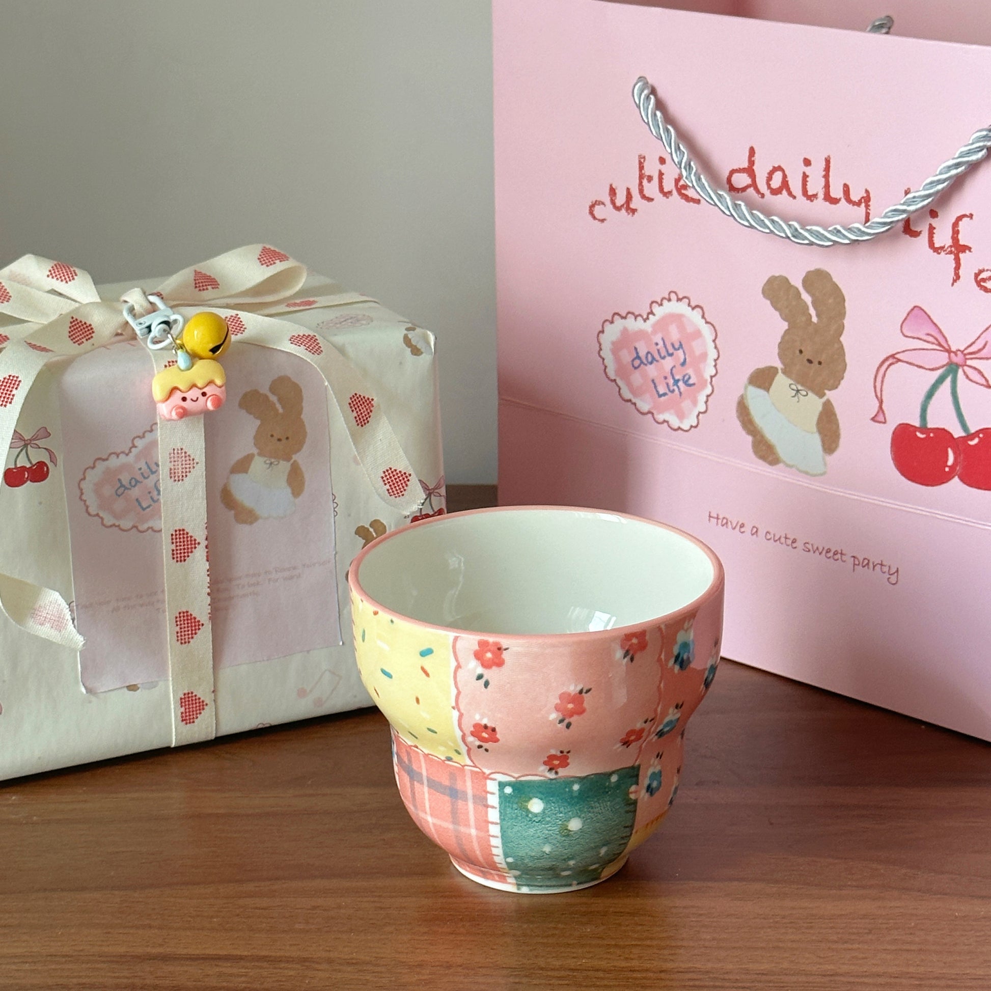 Floral Gourd Mug