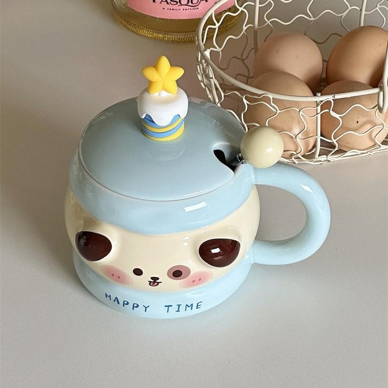 Blue Puppy Mug