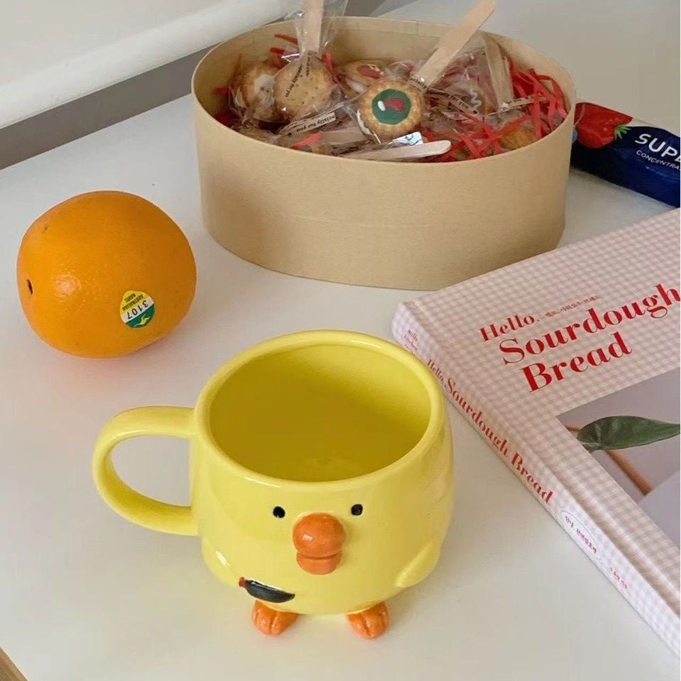 Chick with Knife Mug