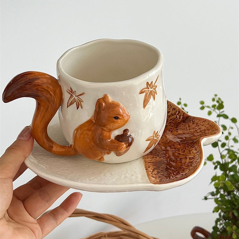 Squirrel Coffee Cup