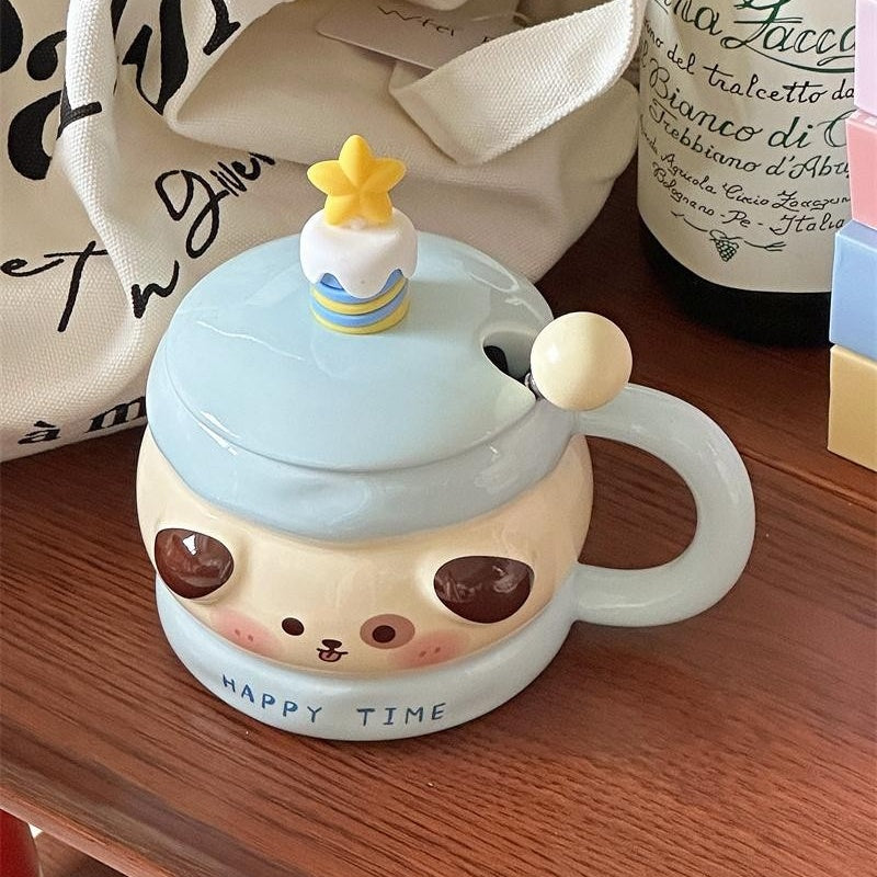 Blue Puppy Mug