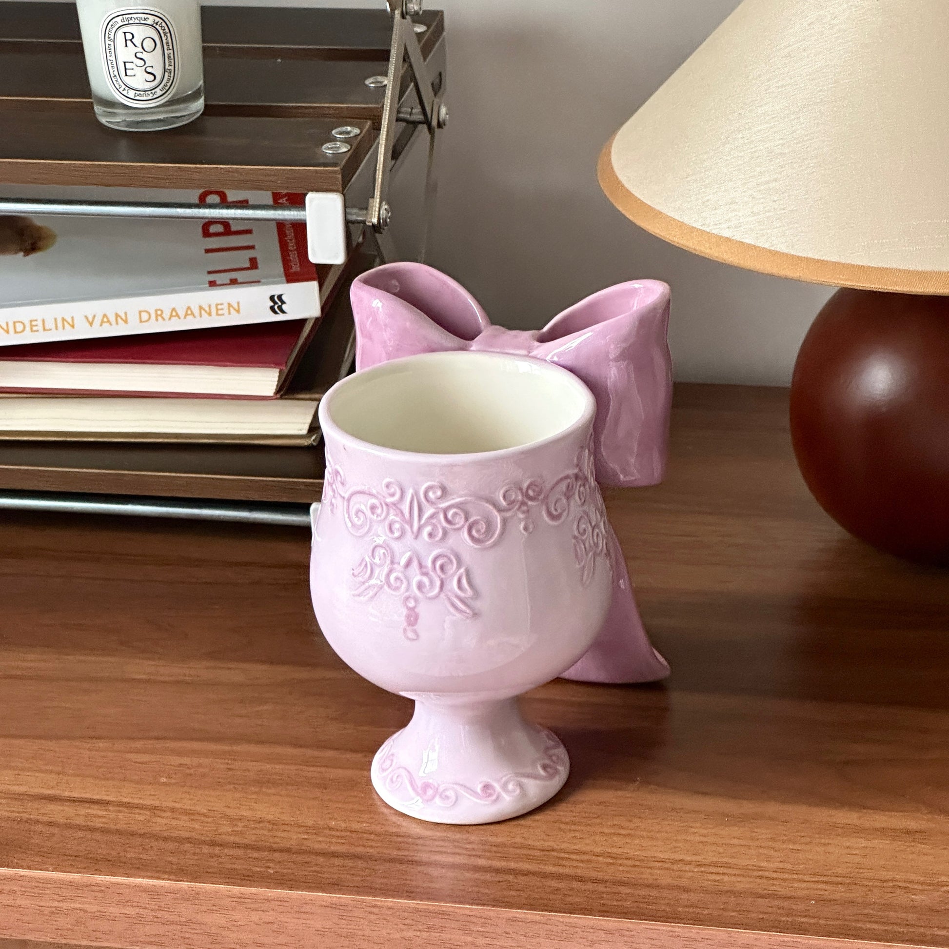 Elegant Big Bow Mug