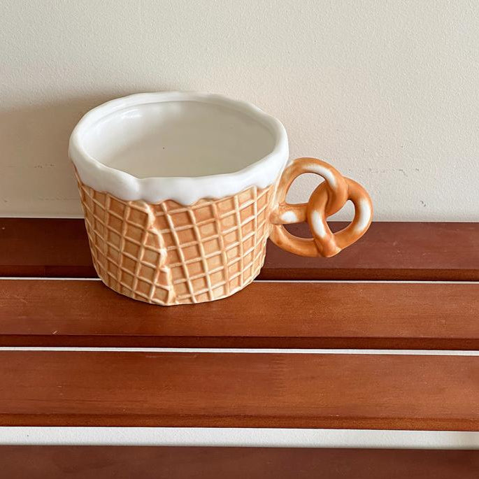 Waffle Biscuit Mug