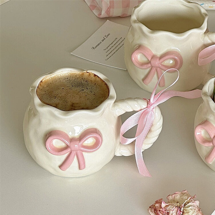 Pink Ribbon Mug