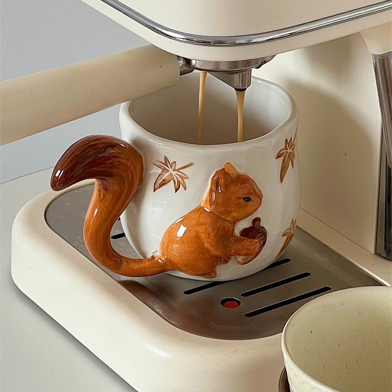 Squirrel Coffee Cup