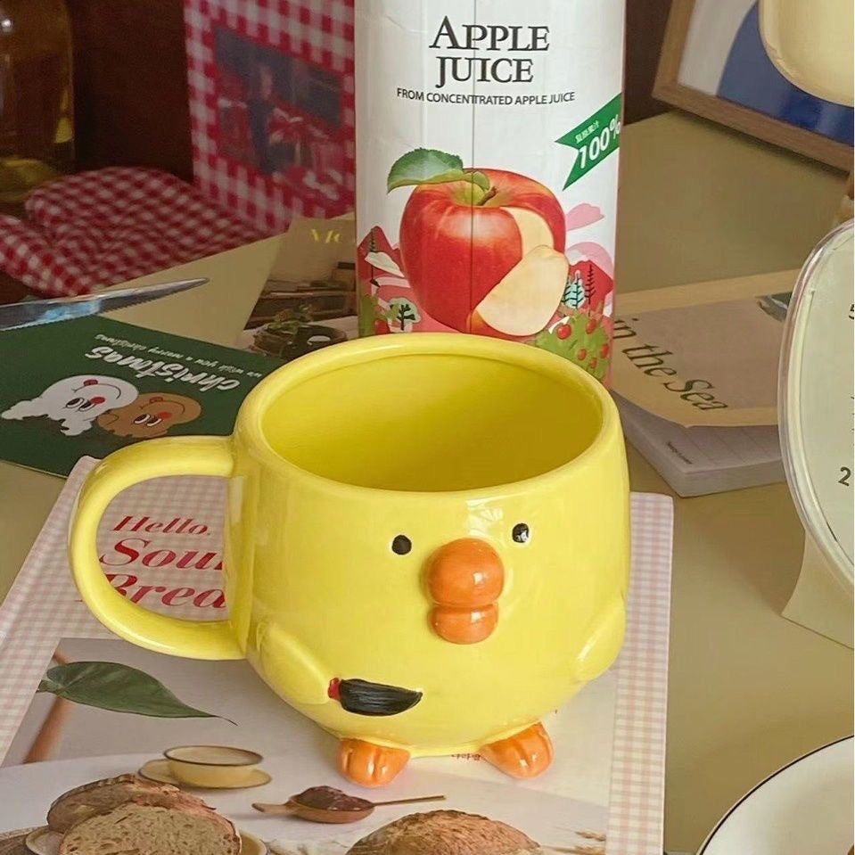 Chick with Knife Mug