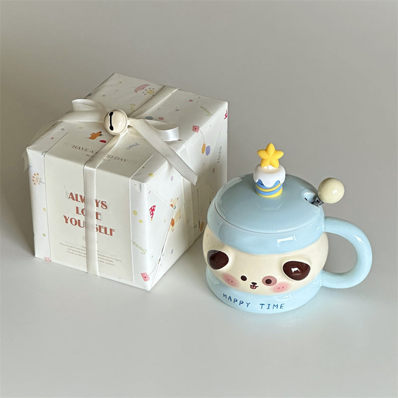 Blue Puppy Mug