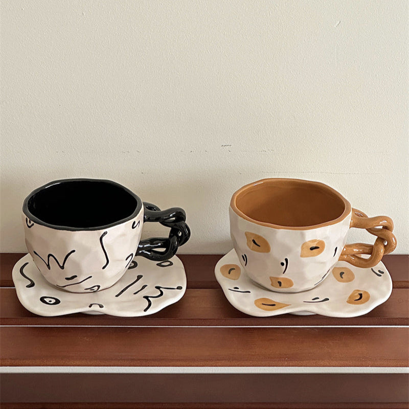 Abstract Tea Cup