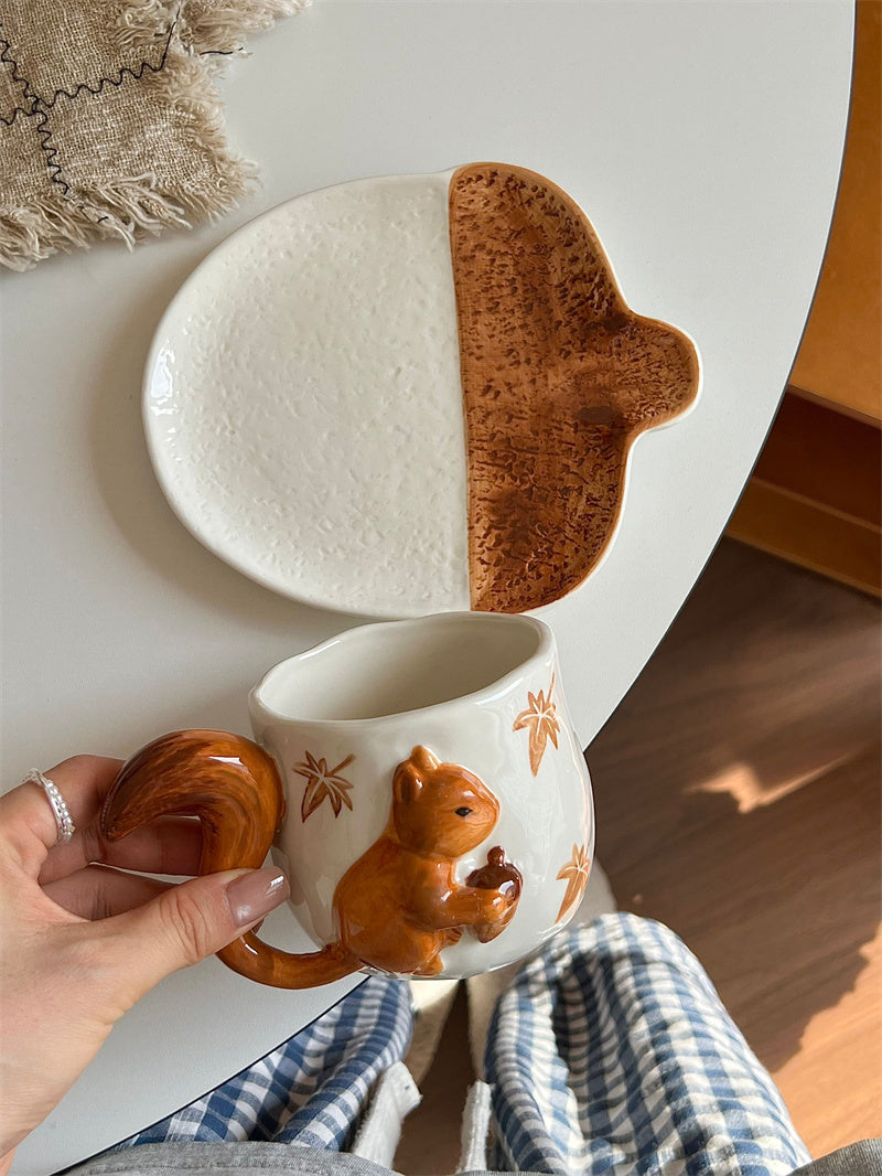 Squirrel Coffee Cup