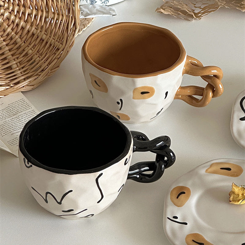 Abstract Tea Cup