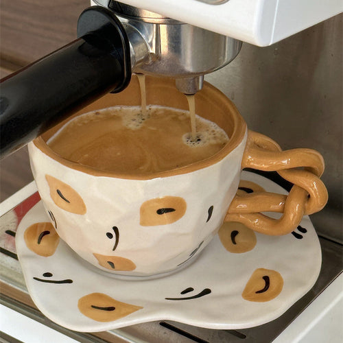 Abstract Tea Cup