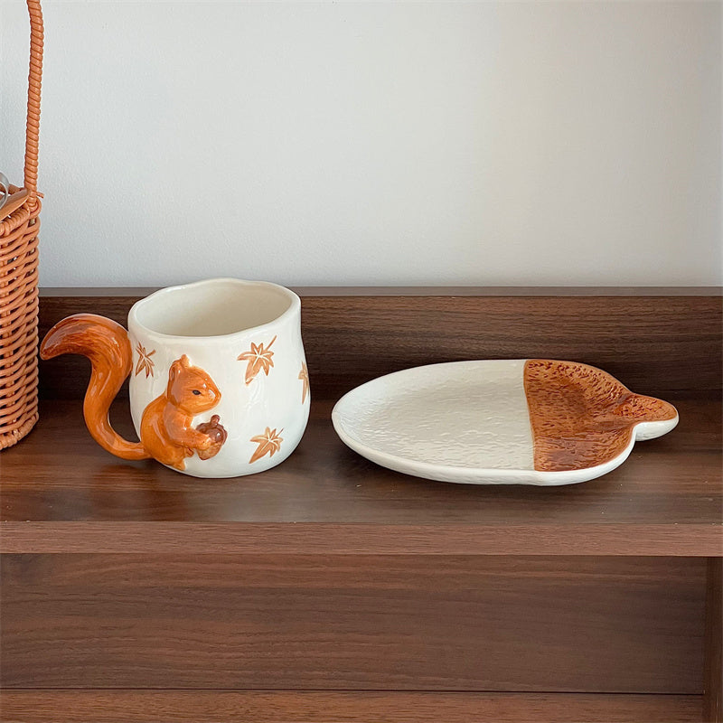Squirrel Coffee Cup