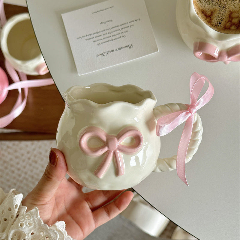 Pink Ribbon Mug