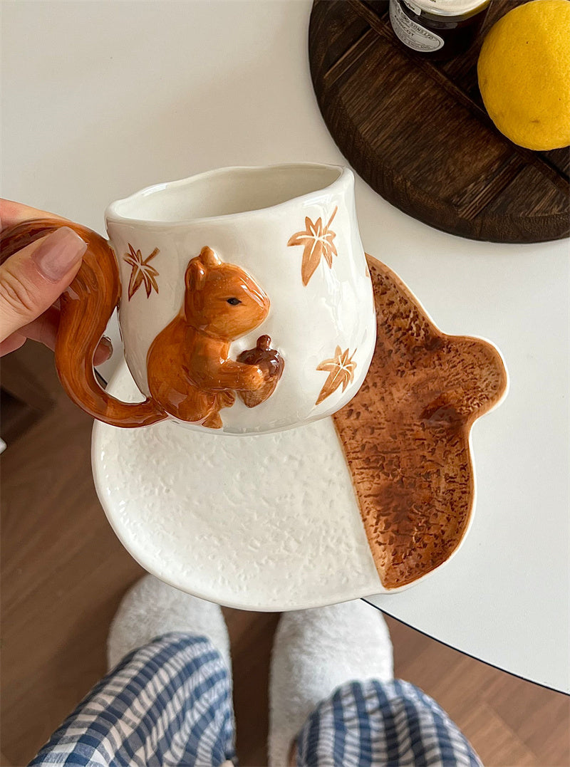 Squirrel Coffee Cup