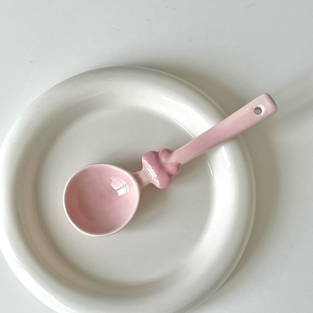 Pink Bow Spoon