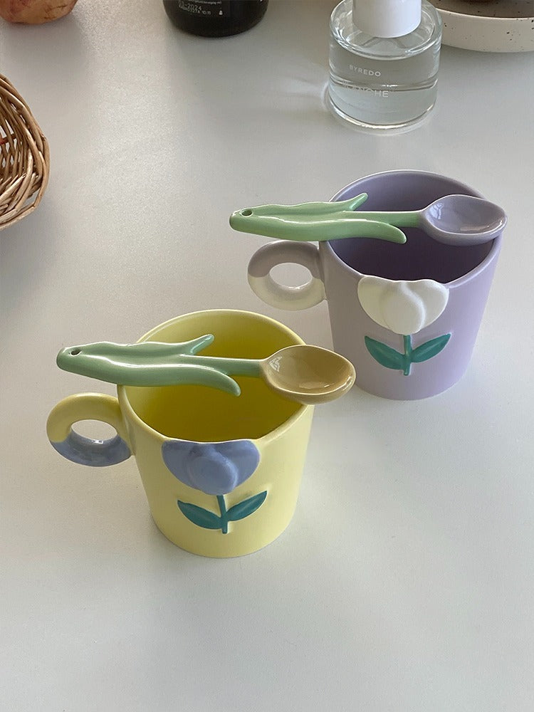 Tulip Flower Spoon