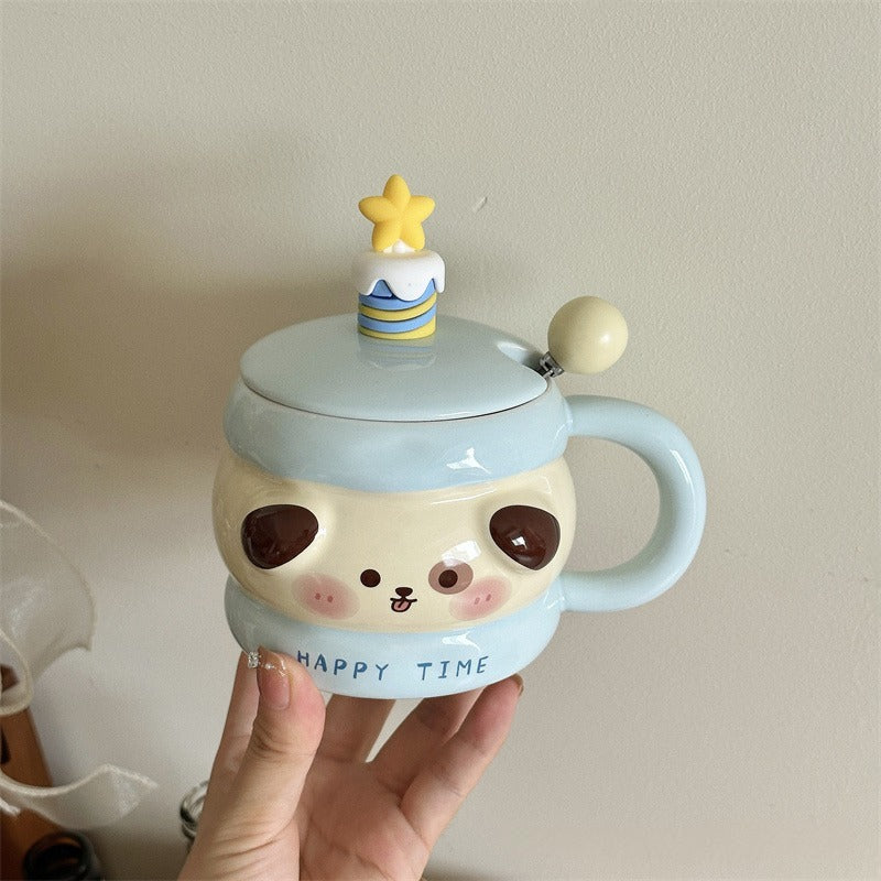 Blue Puppy Mug