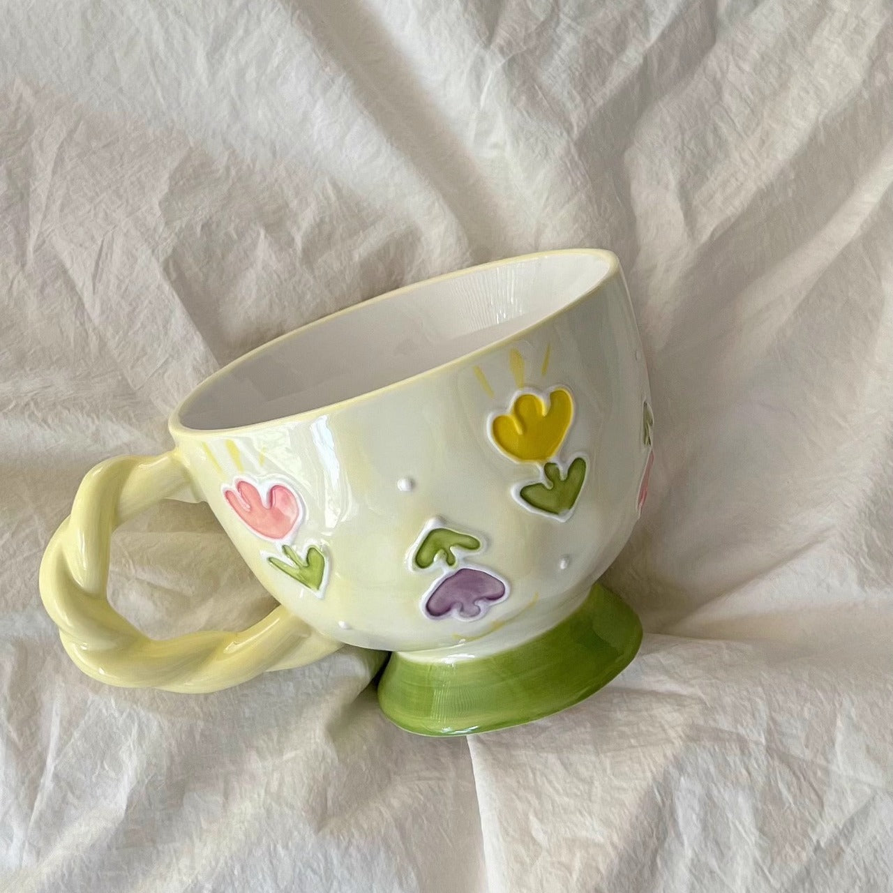 Flowers Tulips Ceramic Mug