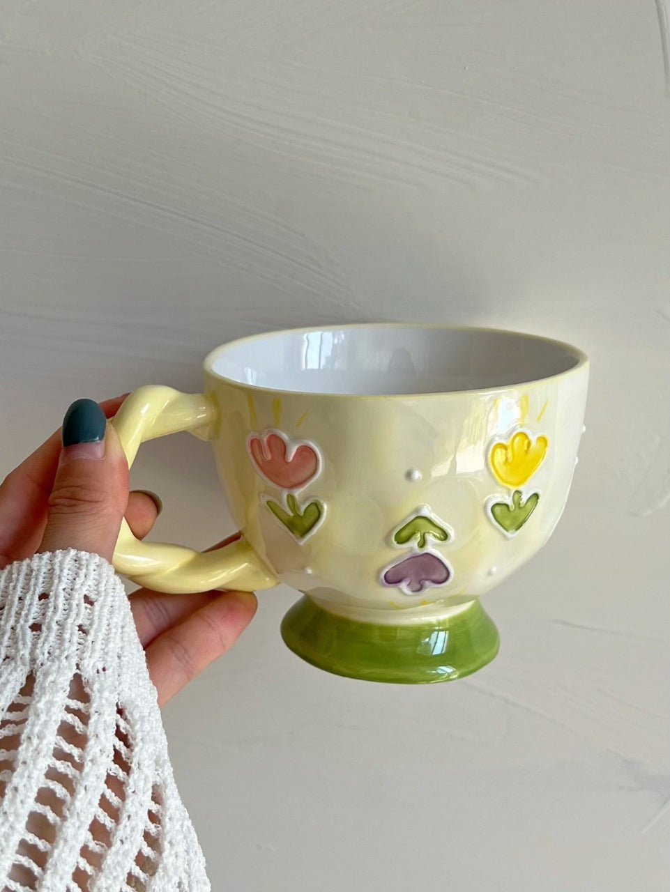 Flowers Tulips Ceramic Mug