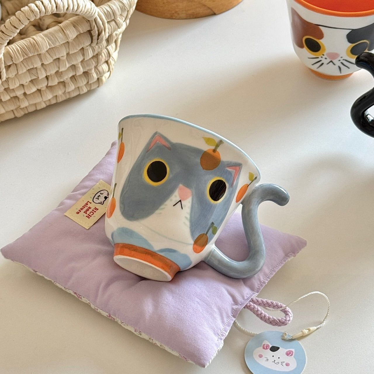 Cute Cat Tail Mug