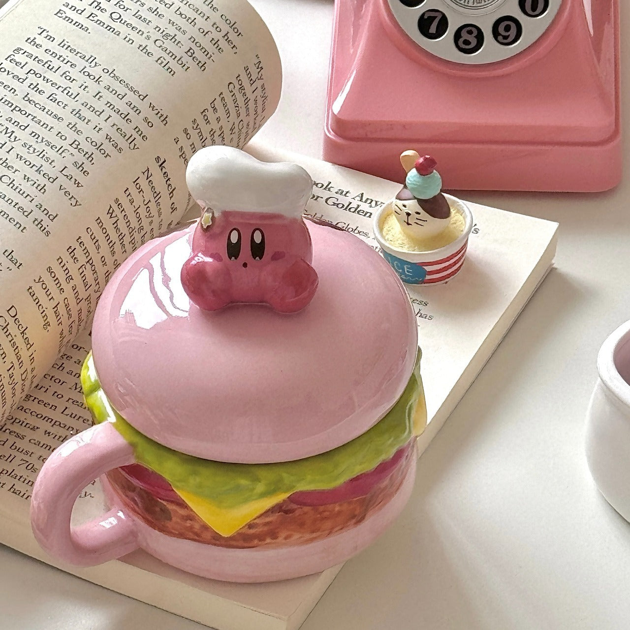 Kirby Hamburger Mug