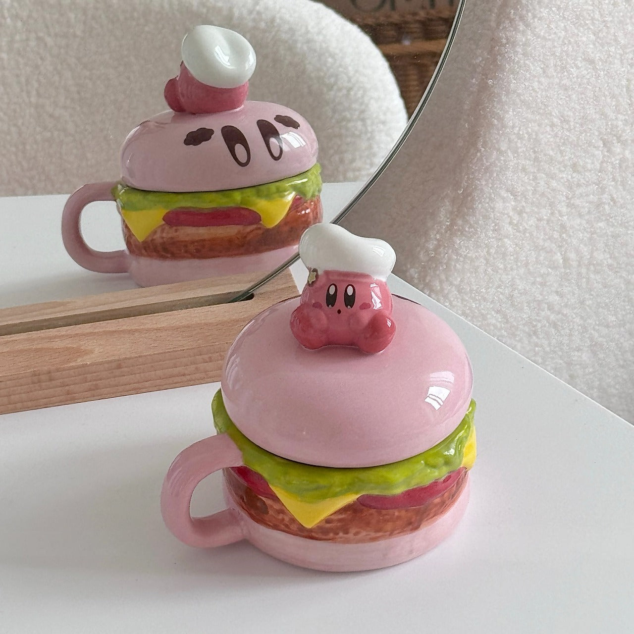 Kirby Hamburger Mug