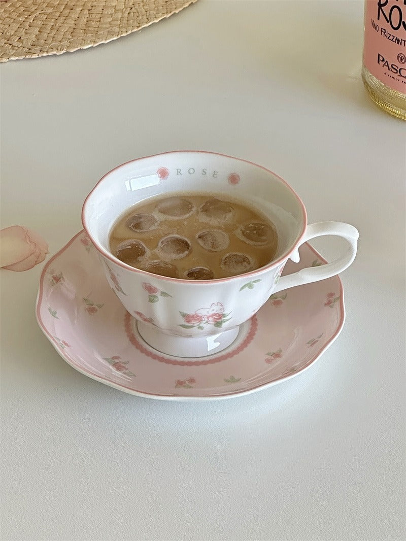 Flower Bunny Tea Cup
