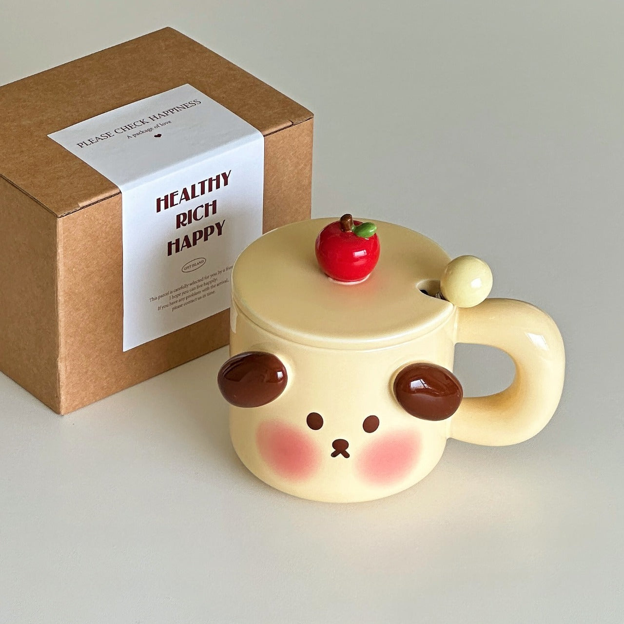 Puppy Mug with Lid