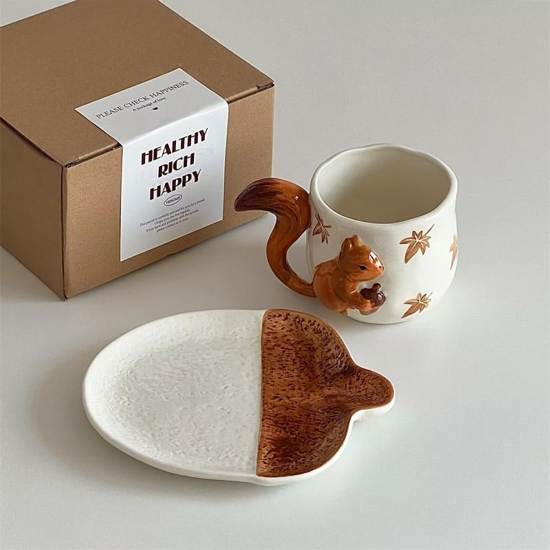 Squirrel Coffee Cup