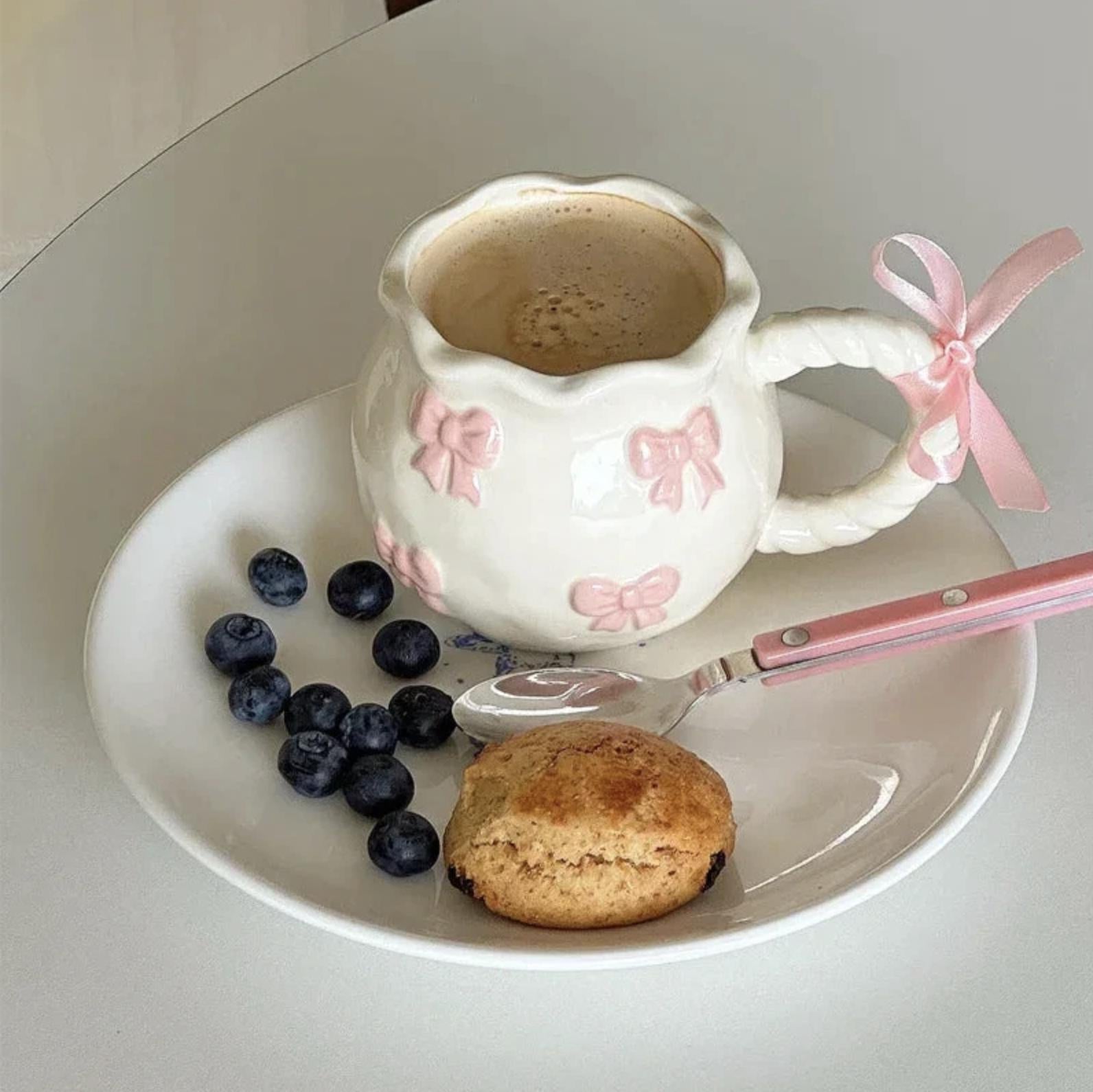Pink Bow Mug