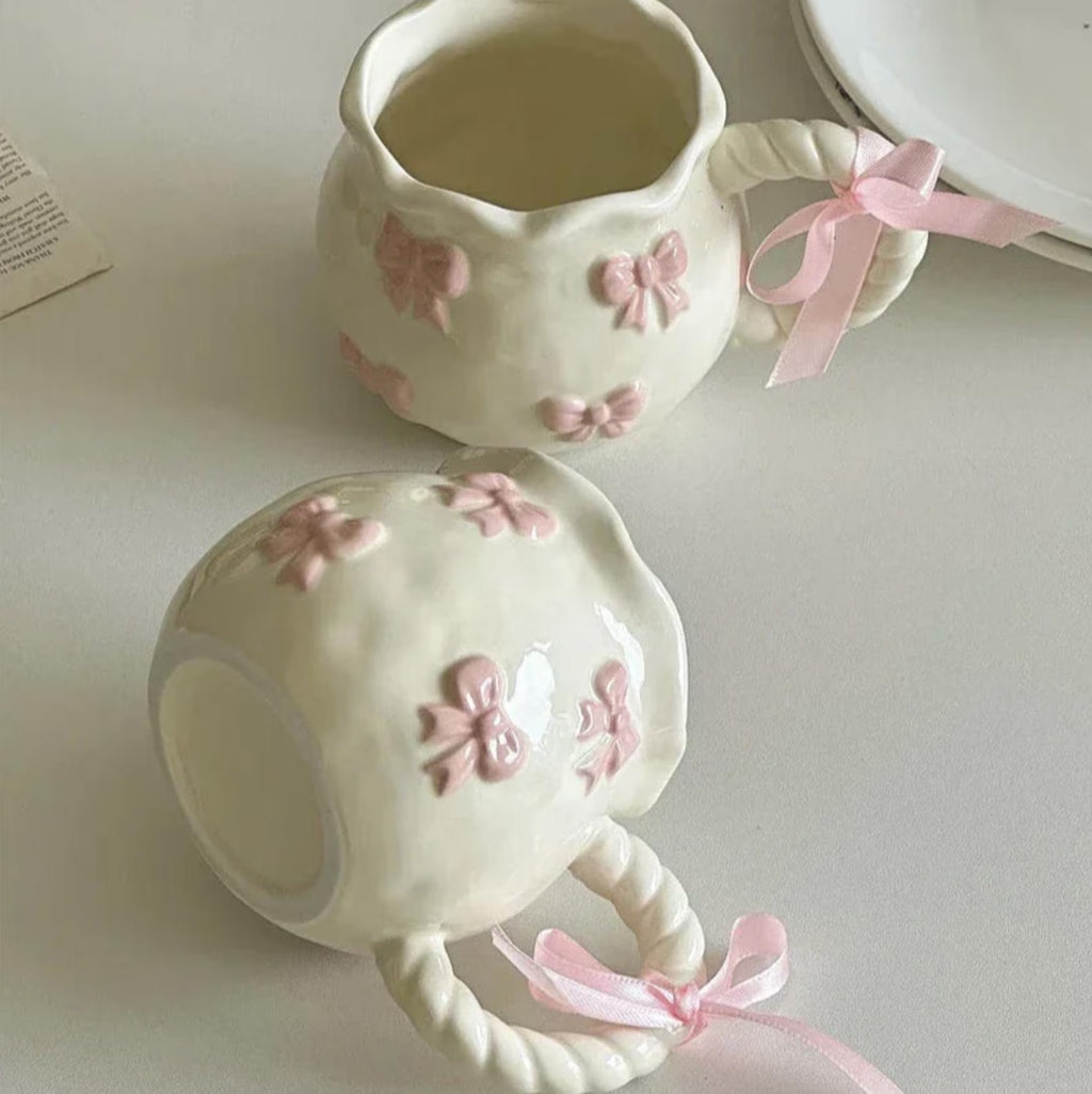 Pink Bow Mug