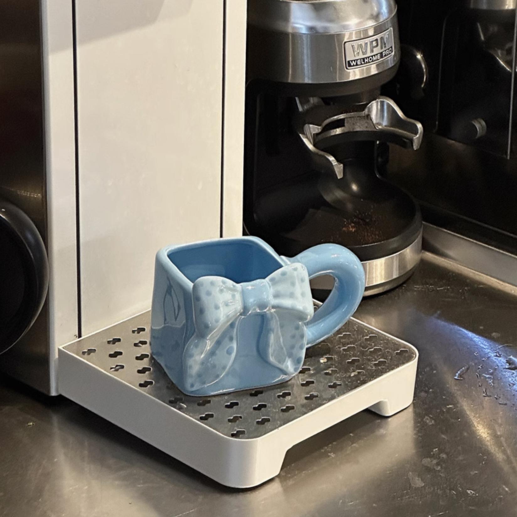 Ribbon Bow Square Mug