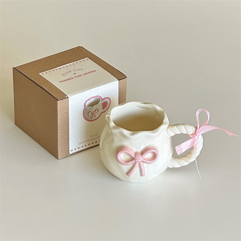 Pink Ribbon Mug