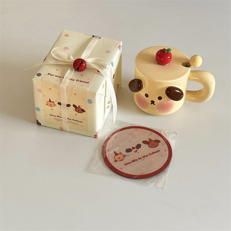 Puppy Mug with Lid