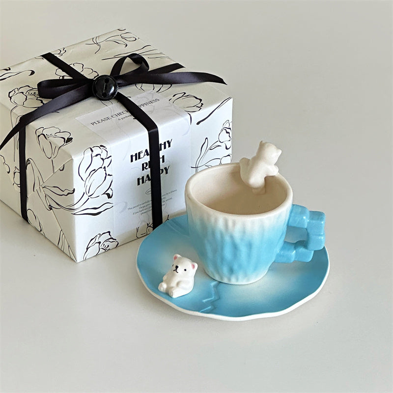 Polar Bear Ice Coffee Cup
