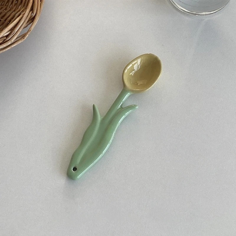 Tulip Flower Spoon